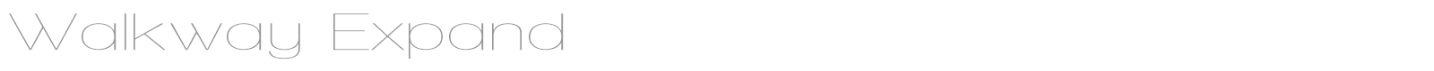 Walkway font preview